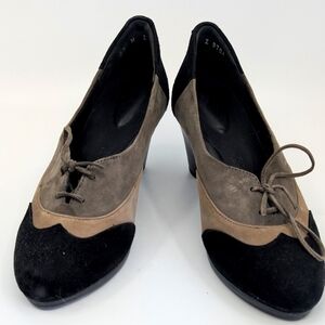 Ziera size 8 suede dress shoes
